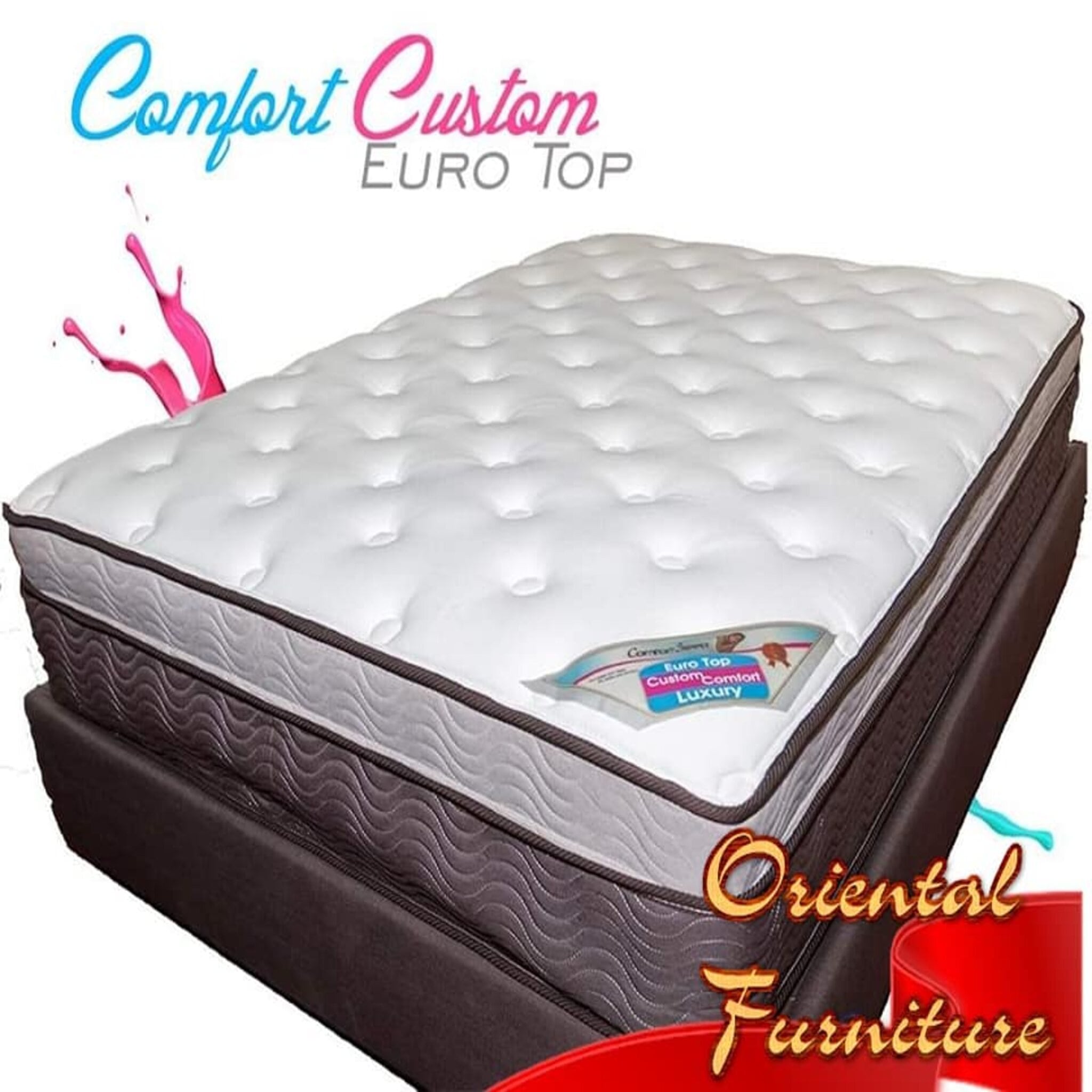 king Euro Top Spring-fill Mattress