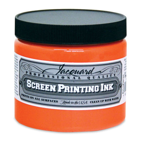 Screen Printing Ink- Jacquard- Opaque Orange #125