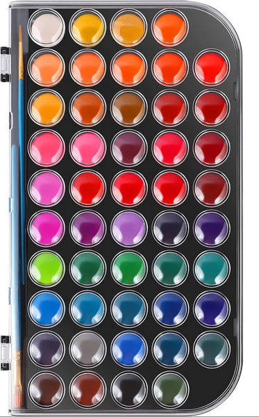 Watercolour Paint 48 colours- Solid