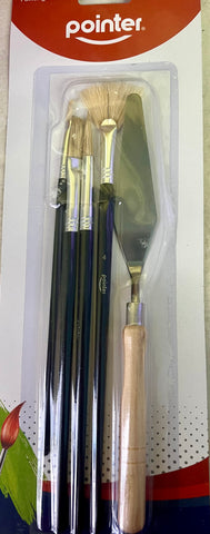 Brush set & P knife