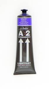 Acrylic- A2 (Dioxazine Purple)  Atelier  Lightfast -120ml/4 oz.