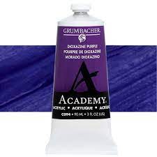 Acrylic- Dioxazine Purple 2.5oz Grumbacher