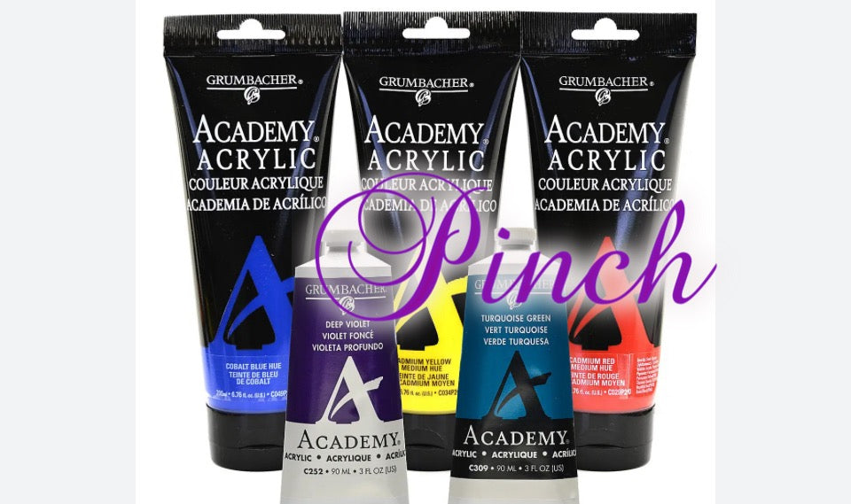 Acrylic- Cadmium Red 6.5 oz. Grumbacher Academy