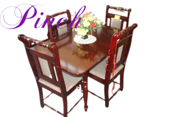 Dining set- 5pc (Cushion Back)