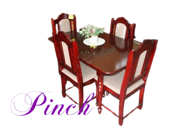 Dining set- 5pc (Cushion Back)