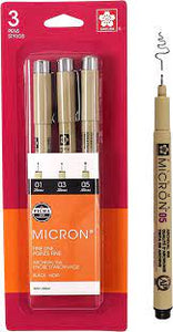 Micron-Pen Set 3pc