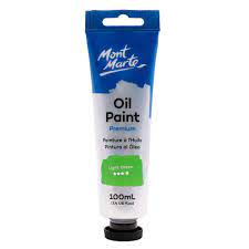 Oil Paint - Mont Marte -Light Green- 100ml