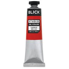 Oil  Paint-Blick- Cadmium Red 1.35oz