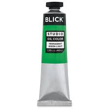 Oil Paint-Blick- Permanent Green Light 1.35oz