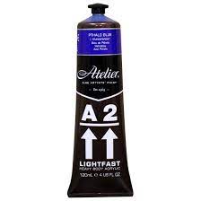 Acrylic- (Pthalo Blue)  Atelier  Lightfast -120ml/4 oz.