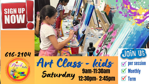 .Art Classes- Kids PAINTING