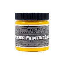 Screen Printing Ink- Jacquard- Opaque Yellow #124