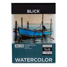 Watercolour  Pad - 11" x 15"- Blick