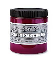 Screen Printing Ink- Jacquard- Magenta #107