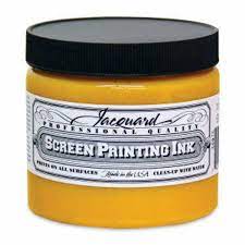 Screen Printing Ink- Jacquard-Yellow