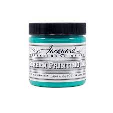 Screen Printing Ink- Jacquard- Turquoise #113