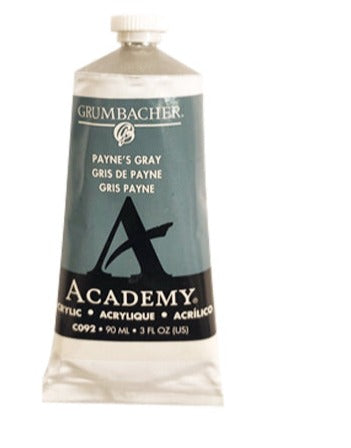 Acrylic- Payne's Gray oz Grumbacher Academy