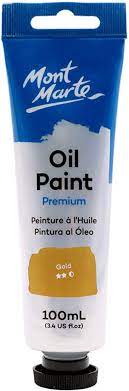 Oil Paint - Mont Marte -Gold- 100ml