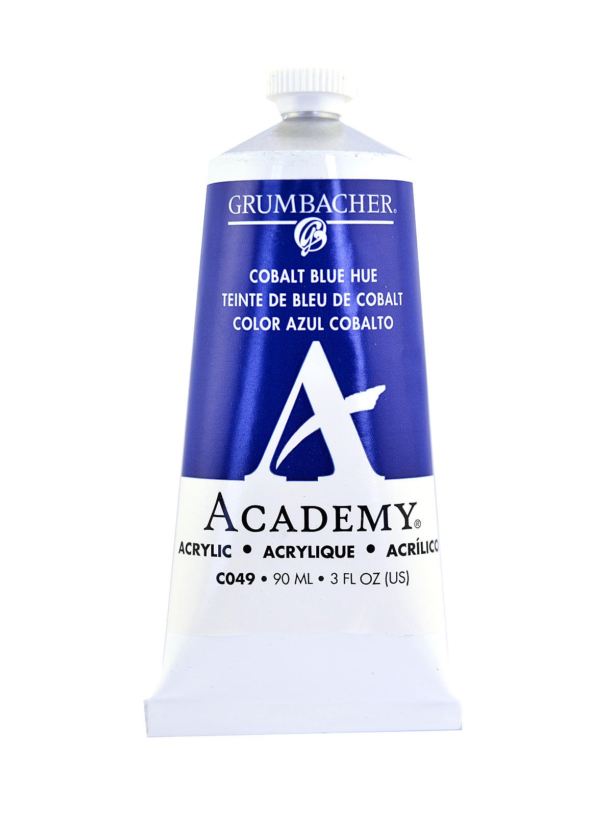 Acrylic- Cobalt Blue Hue oz Grumbacher Academy