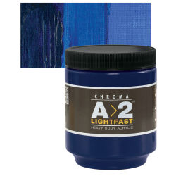 Acrylic- A2  (Ultramarine Blue)Lightfast -250ml JAR