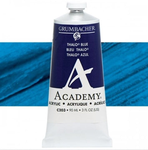 Acrylic- Thalo Blue 2.5 oz Grumbacher