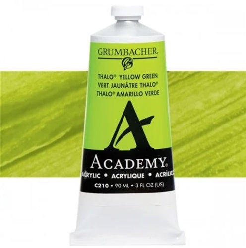 Acrylic- Thalo Yellow Green 2.5 oz Grumbacher