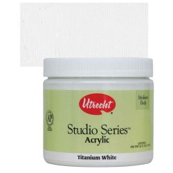 Acrylic- Utrecht Titanium White- 16 oz.