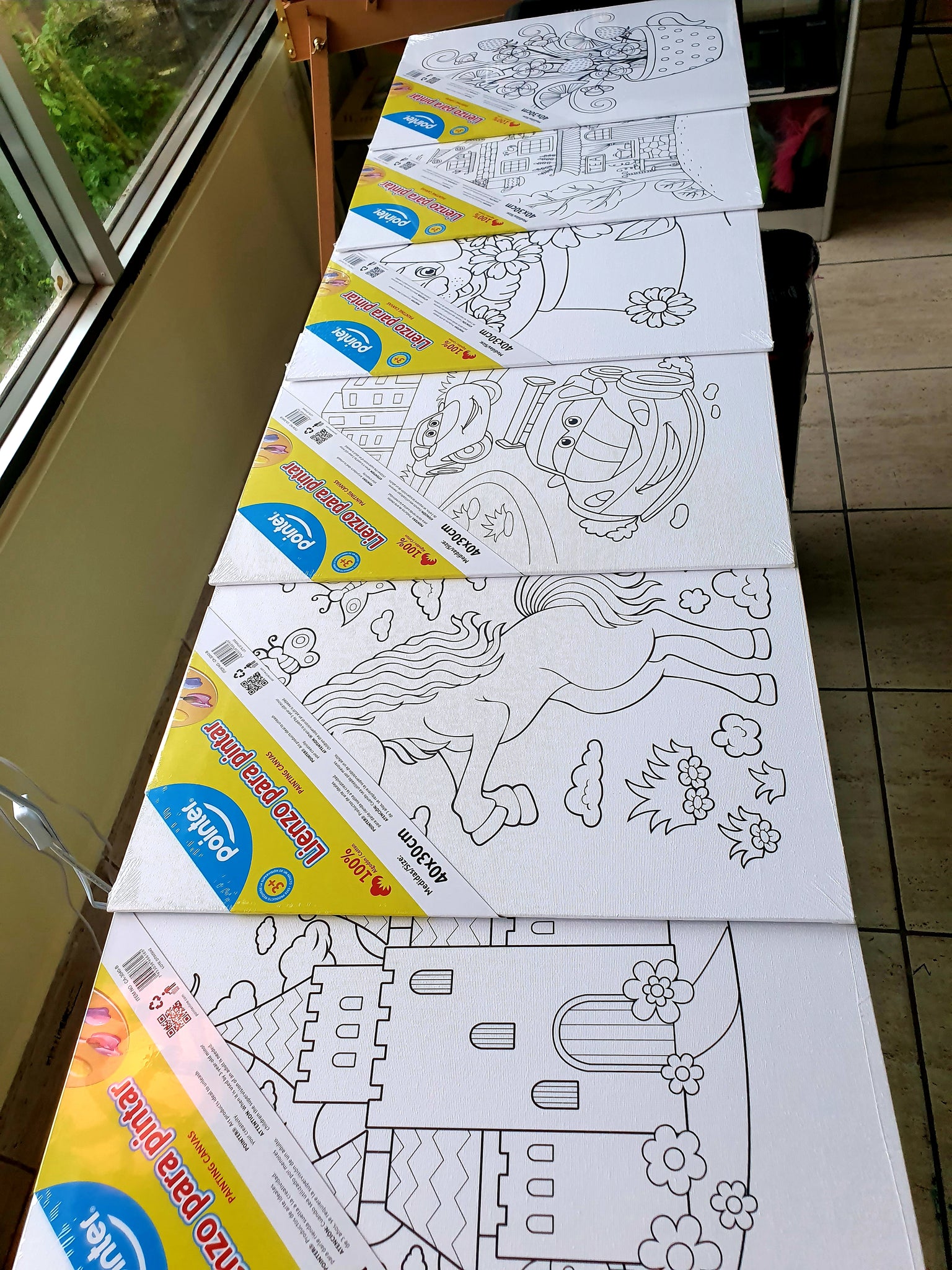 Canvas - Kids Pre Drawn