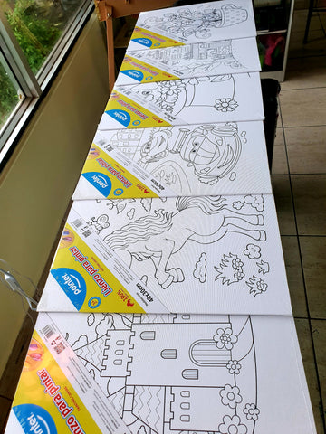 Canvas - Kids Pre Drawn