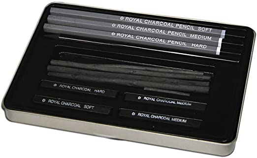 Royal- Charcoal Pencil Set- 13pc