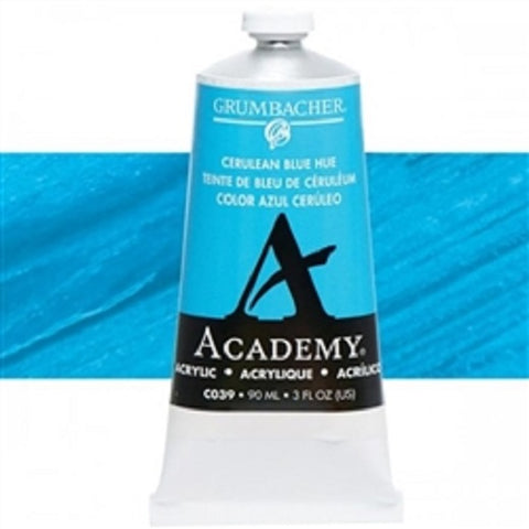 Acrylic- Cerulean Blue 2.5 oz Grumbacher