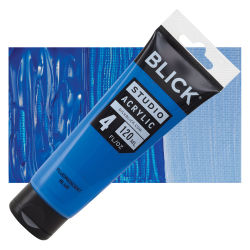 Acrylic Blick Studio- Fluorescent Blue