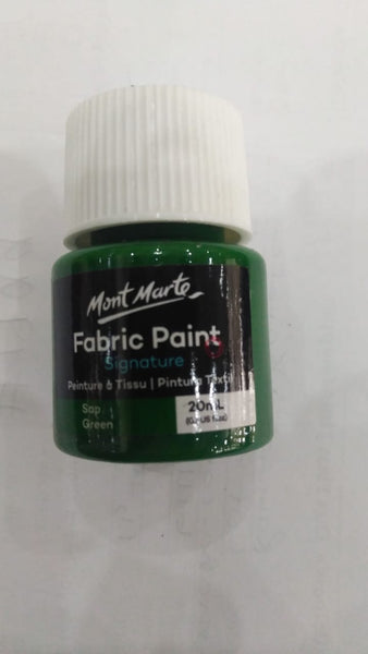 Mont marte -fabric paint 20ml- 5pc