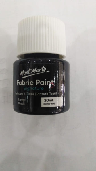 Mont marte -fabric paint 20ml- 5pc