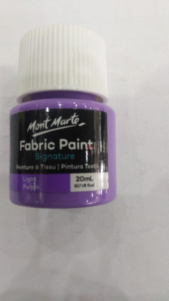 Mont marte -fabric paint 20ml- 5pc