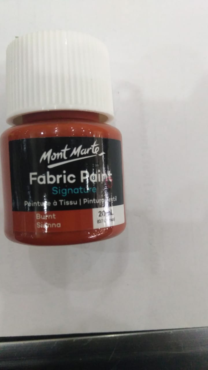 Mont marte -fabric paint 20ml- 5pc