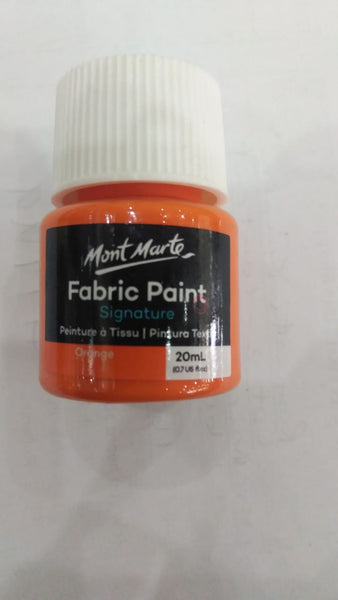 Mont marte -fabric paint 20ml- 5pc