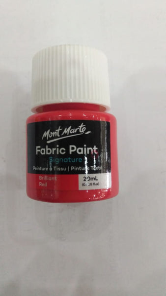 Mont marte -fabric paint 20ml- 5pc