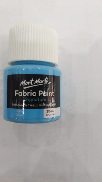 Mont marte -fabric paint 20ml- 5pc
