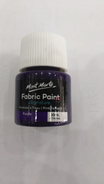 Mont marte -fabric paint 20ml- 5pc