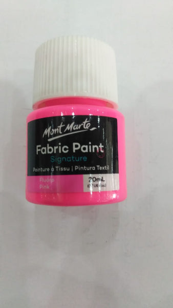 Mont marte -fabric paint 20ml- 5pc