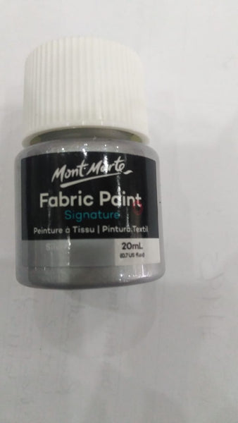Mont marte -fabric paint 20ml- 5pc