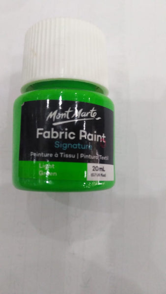 Mont marte -fabric paint 20ml- 5pc