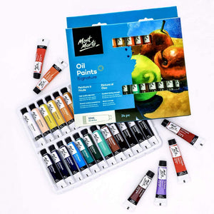 Oil Paint Set - Mont Marte- 24pc