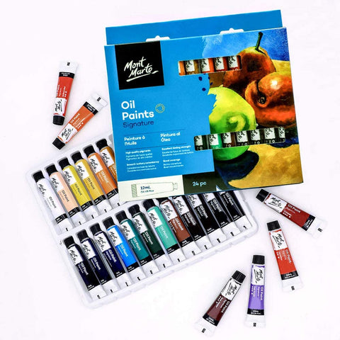 Oil Paint Set - Mont Marte- 24pc