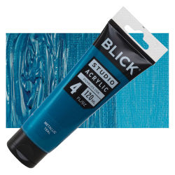 Acrylic Blick Studio- Metallic Teal