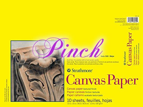 Canvas pad - 16"x20" Strathmore