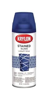 glass stain- krylon spray- 5pc
