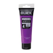 Acrylic Blick Studio- Fluorescent Purple