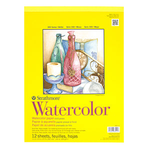 Watercolour Pad- 11' x 15"- Strathmore - 140 Lb